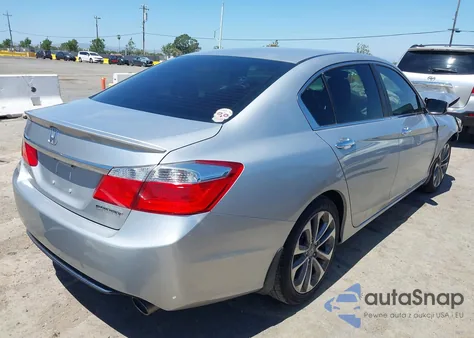 2013 Honda Accord Sport z USA, uszkodzony, nr VIN 1HGCR2F55DA061055